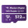 CARD WD Purple 512GB Surveillance microSD XC Class - 10 UHS 1