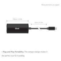 Club3D Adapter USB-C > RJ45 10Gbps St/Bu retail