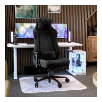 Arozzi Gaming Stuhl Vernazza Pure Black SoftFabric