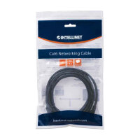 Patchkabel RJ45 U/UTP Cat6 3.00m Hebelschutz schw