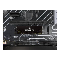 M.2 2TB CORSAIR MP600 ELITE verschlsselt 2280 - PCIe 4,0 x4 (NVMe) - 256-Bit-AES (CSSD-F2000GBMP600ENH)