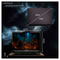 Captiva Notebook Highend Gaming I95-048GE i7-14650HX/16GB/500SSD/RTX5070/W11 Home