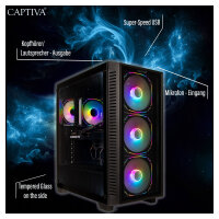 Captiva Highend Gaming PC R88-664 RYZ7 9800X3D/32GB/1TBSSD/RX9070XT/W11 Home