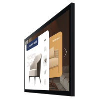 81,3cm/32" (1920x1080) Samsung QM32C-T 16:9 FHD VA 8ms HDMI USB LAN WLAN Bluetooth VESA Touch 16/7 Charcoal Black