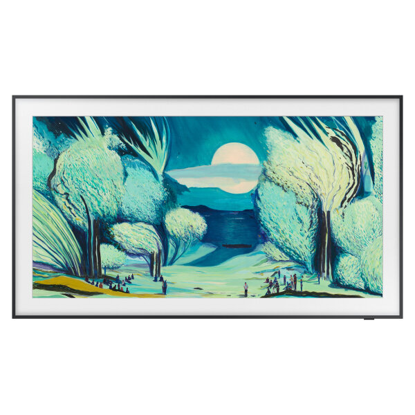 125cm/50" (3840x2160) Samsung The Frame 16:9 4K QLED 50Hz HDMI USB LAN WLAN Bluetooth VESA Speaker HDR10+ Smart Black