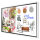 163,8cm/65" (3840x2160) Samsung WM65FX 16:9 4K VA 8ms HDMI USB-C USB LAN WLAN Bluetooth VESA Speaker Touch 12/7 White Gray