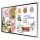 138,7cm/55" (3840x2160) Samsung WM55FX 16:9 4K VA 9,5ms HDMI USB-C USB LAN WLAN Bluetooth VESA Speaker Touch 12/7 White Gray