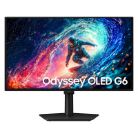 67cm/27" (2560x1440) Samsung S27HG612SU 16:9 WQHD QD-OLED 0,03ms 240Hz DisplayPort HDMI VESA HDR10+ FreeSync Black