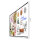 189,2cm/75" (3840x2160) Samsung WM75FX 16:9 4K VA 8ms HDMI USB-C USB LAN WLAN Bluetooth VESA Speaker Touch 12/7 White Gray