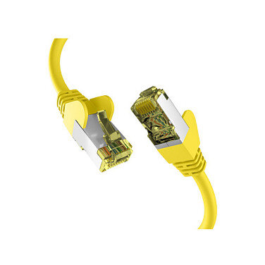 EFB CAT6a GELB 10m Patchkabel S/FTP PIMF