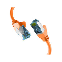 EFB RJ45 Patchkabel mit Cat7 Rohkabel 15.00m orange