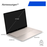 HP OmniBook Ultra 14-kd0175ng CU7 356H/32GB/1TBSSD/W11 Home Touch