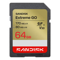 Card Extreme SD UHS-I 64GB 170MB/s/80MB/s