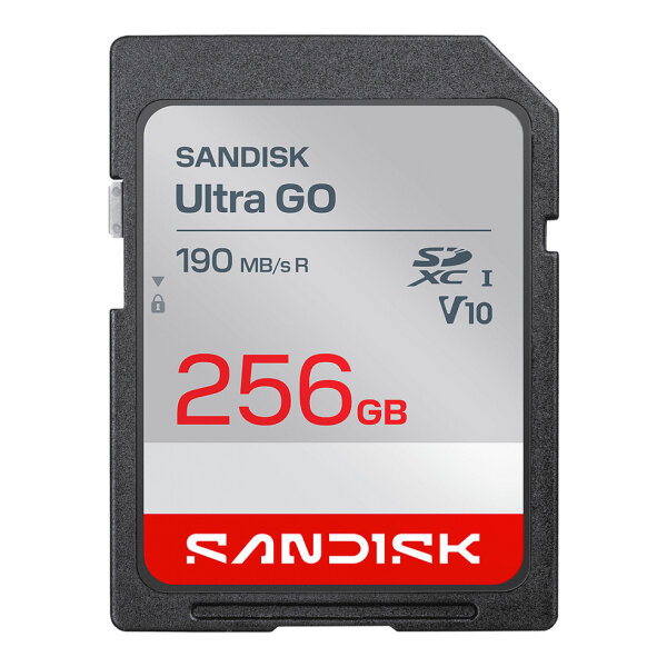 Card Ultra SD UHS-I 256GB SD 190MB/s