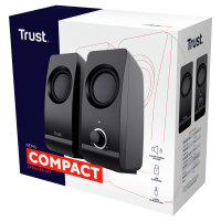 Trust Remo 2.0 Lautsprecherset - 8 Watt (Gesamt) - USB - schwarz