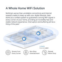 Mercusys WL-Router Halo H60X Home Mesh WiFi System 2-Pack
