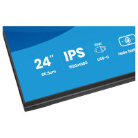 60,5cm/23.8" (1920x1080) iiyama ProLite XB2497HSNH-B1 16:9 FHD IPS 1ms 100Hz HDMI DisplayPort USB-C VESA Speaker Black