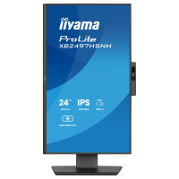 60,5cm/23.8" (1920x1080) iiyama ProLite XB2497HSNH-B1 16:9 FHD IPS 1ms 100Hz HDMI DisplayPort USB-C VESA Speaker Black