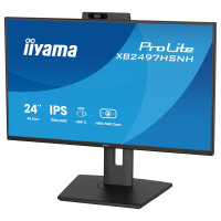 60,5cm/23.8" (1920x1080) iiyama ProLite XB2497HSNH-B1 16:9 FHD IPS 1ms 100Hz HDMI DisplayPort USB-C VESA Speaker Black