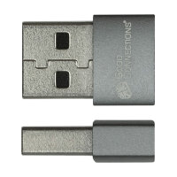Good Connections USB2.0 Adapter A-St.-USB-C Bu. 2er Set