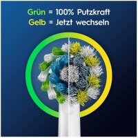 Oral-B Aufsteckbürsten CrossAction Pro 4er Weiß