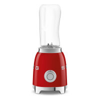 SMEG PBF01RDEU Mixer aus Edelstahl, rot