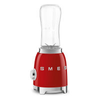 SMEG PBF01RDEU Mixer aus Edelstahl, rot