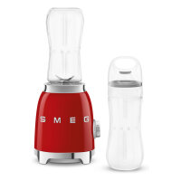 SMEG PBF01RDEU Mixer aus Edelstahl, rot