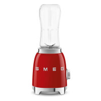 SMEG PBF01RDEU Mixer aus Edelstahl, rot