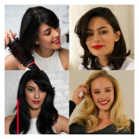 Hair Dryer and Multistyler One-Step OneStep black red (RVDR5333E)