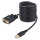3m USB null modem cable COM Retention FTDI USB-A to RS232 null modem cable