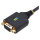 3m USB null modem cable COM Retention FTDI USB-A to RS232 null modem cable