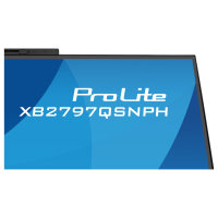 68,5cm/27" (2560x1440) iiyama ProLite XB2797QSNPH-B1 16:9 QHD IPS 1ms 75Hz HDMI DisplayPort USB-C VESA Speaker Black