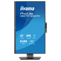 68,5cm/27" (2560x1440) iiyama ProLite XB2797QSNPH-B1 16:9 QHD IPS 1ms 75Hz HDMI DisplayPort USB-C VESA Speaker Black