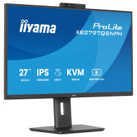 68,5cm/27" (2560x1440) iiyama ProLite XB2797QSNPH-B1 16:9 QHD IPS 1ms 75Hz HDMI DisplayPort USB-C VESA Speaker Black