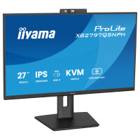 68,5cm/27" (2560x1440) iiyama ProLite XB2797QSNPH-B1 16:9 QHD IPS 1ms 75Hz HDMI DisplayPort USB-C VESA Speaker Black