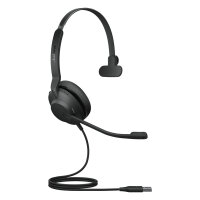 Jabra Evolve2 30, UC mono, wired, office call centre, 20 - 20000 Hz, 92 g, headphones, black