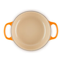 Le Creuset Signature Bräter rund 18 cm ofenrot