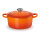 Le Creuset Signature Bräter rund 18 cm ofenrot