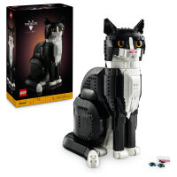 Ideas Schwarz-weisse Katze 21349