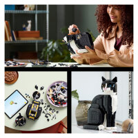 Ideas Schwarz-weisse Katze 21349