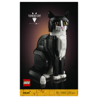 Ideas Schwarz-weisse Katze 21349