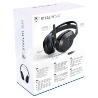 Turtle Beach Stealth 500 PS Over-Ear Stereo Headset. Schwarz