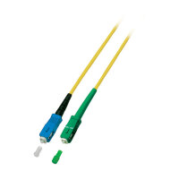 EFB Simplex Patchkabel SC/APC-SC OS2 G657A2 1m LSZH 3mm gelb