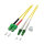 EFB Duplex Patchkabel LC/APC-SC/APC OS2 G652D 10m LSZH 2mm gelb