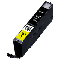 Canon Tinte CLI-551Y 6511B001 Gelb bis zu 347 Seiten...