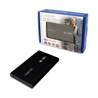 6cm SATA USB3 LogiLink schwarz