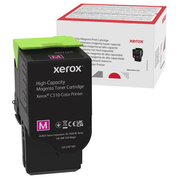 Xerox Toner Magenta HC 5.500 Seiten gemäß ISO/IEC 19798