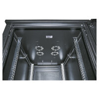 INTELLINET Serverschrank 36HE 600x1000mm schwarz,unmontiert (Speditionsversand)