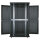 INTELLINET Serverschrank 36HE 600x1000mm schwarz,unmontiert (Speditionsversand)